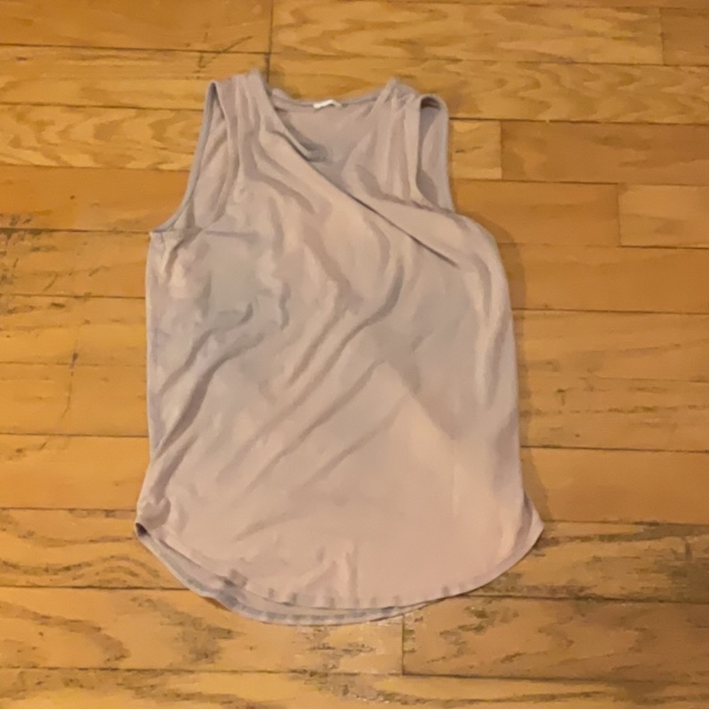 Sleeveless Beige Women's Top